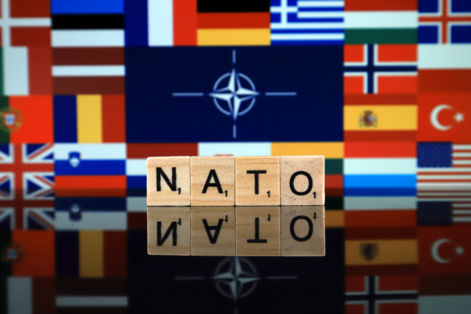 Wroclaw,,Poland,-,February,19,,2020:,Word,Nato,Made,Of