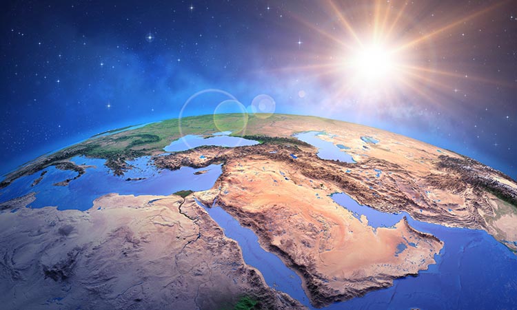 Surface,Of,The,Planet,Earth,Viewed,From,A,Satellite,,Focused