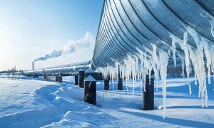 Gas,Pipe,Going,To,The,City,Boiler