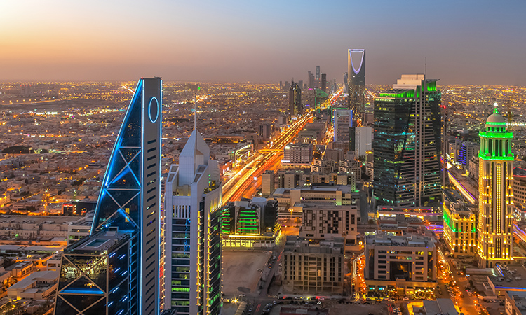 Kingdom,Of,Saudi,Arabia,Landscape,At,Night,-,Riyadh,Tower