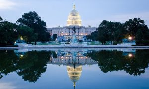 Washington,Dc,,Us,Capitol,Building,In,A,Cloudy,Sunrise,With