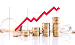 Graphic,On,Coin,Towers,Showing,The,Rise,In,The,Price