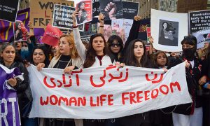 "women,,Life,,Freedom".,Nearly,3000,People,Marched,For,Mahsa,Amini