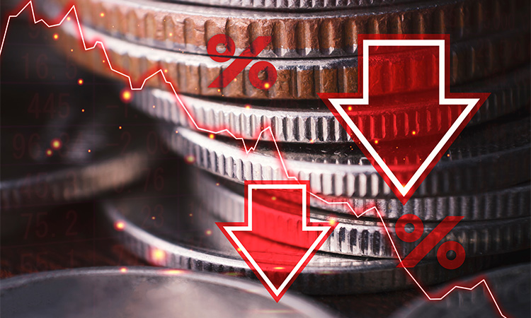 Economic,Crisis,,Currency,Recession,,Decline,In,The,World,Of,Investment,