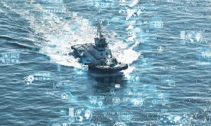 Maritime,Transportation,And,Communication,Network,Concept.,Shipping,Industry.