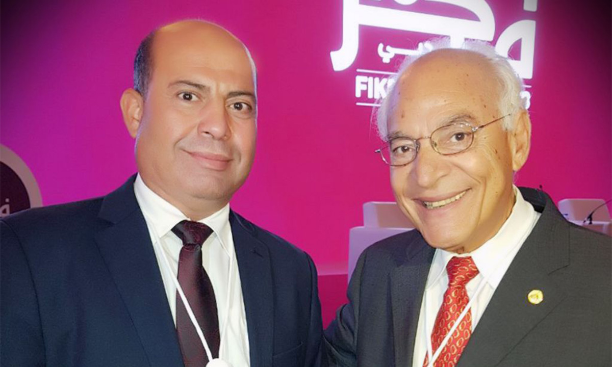 الدكتور فاروق الباز في حوار مع الزميل جمال همام