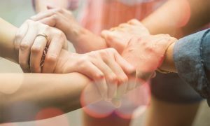 Double,Exposure,Group,People,Hands,Were,Collaboration,To,Trust,In