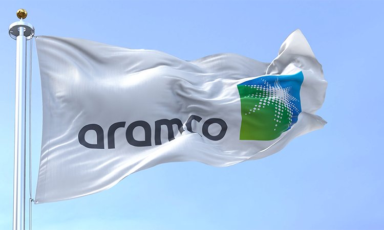 Dhahran,,Sa,,March,2022:,The,Flag,Of,The,Aramco,Oil