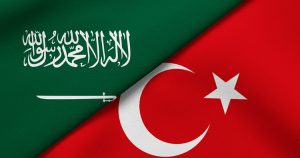 Flag,Of,Saudi,Arabia,And,Turkey