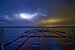 Sailing,In,The,Storm,Real,Photo,-,No,Illustration