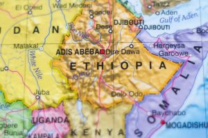 Beautiful,Photo,Of,A,Map,Of,Ethiopia,And,The,Capital