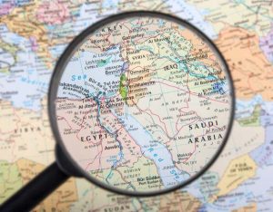 Middle,East,Under,Magnifier