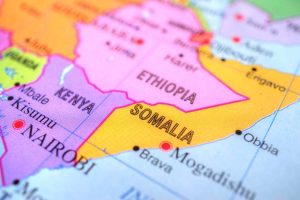 Map,Of,Somalia,And,Ethiopia,,Africa,,,World,Tourism,,Travel