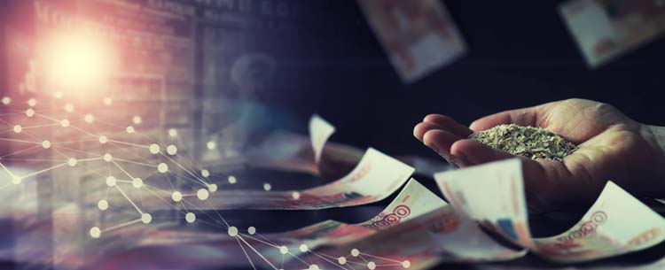 The,Concept,Of,The,Cost,Of,Grain.,5000,Ruble,Banknotes
