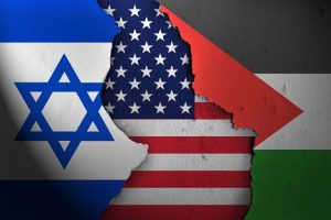 America,Between,Israel,And,Palestine.,Israel,America,Palestine.