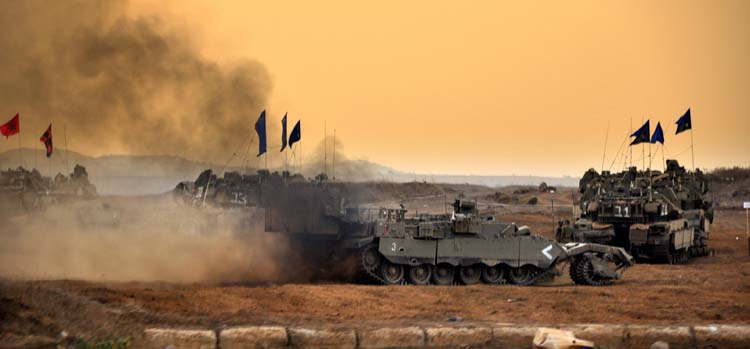 Panzer der israelischen Armee