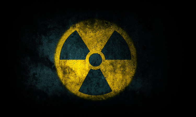 Nuclear,Energy,Radioactive,(ionizing,Atomic,Radiation),Round,Yellow,Symbol,Shape