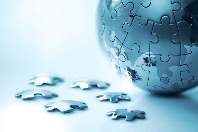 Global,Strategy,Solution,Concept,-,Earth,Jigsaw,Puzzle