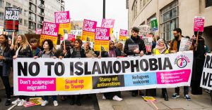 London,,Uk.,18th,March,2017.,Editorial,-,March,Against,Racism