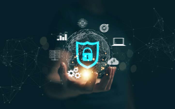 Cyber,??security,Protection,Concept,,Personal,Data,Protection,And,Financial,Transaction