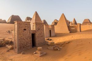 View,Of,Meroe,Pyramids,,Sudan