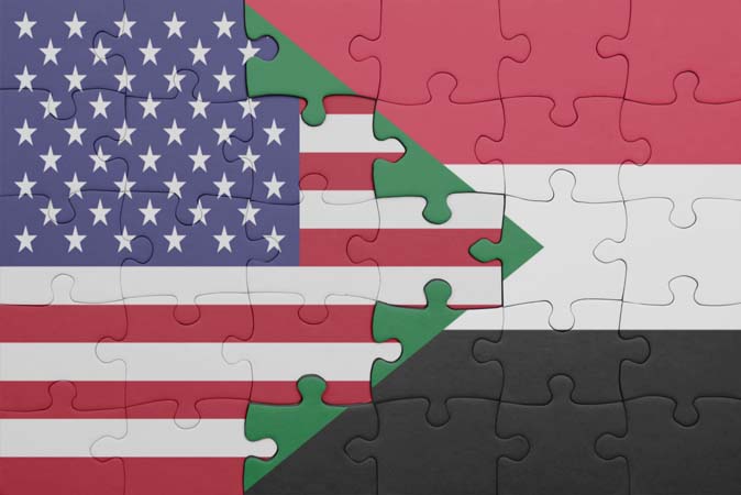 Puzzle,With,The,Colourful,National,Flag,Of,Sudan,And,Flag