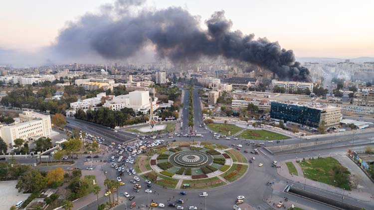 Israeli,Airstrikes,On,Damascus.,The,Fall,Of,Bashar,Al-assad's,Regime.