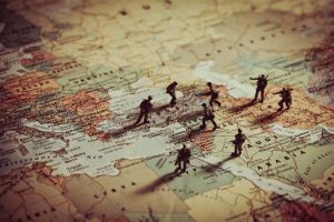 Concept,Of,Military,Aggression,In,Middle,East.
