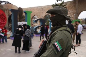 Fall,Of,Bashar,Al-assad,,Hayat,Tahrir,Al-sham,Fighters,Protect,Celebrations