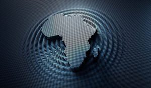 African,Map,In,A,Digital,Raster,Micro,Structure,-,3d